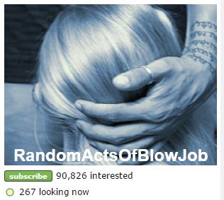 random acts of blowjob r4r